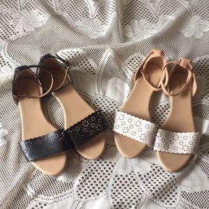 Floral Cutout Sandals-Old Navy